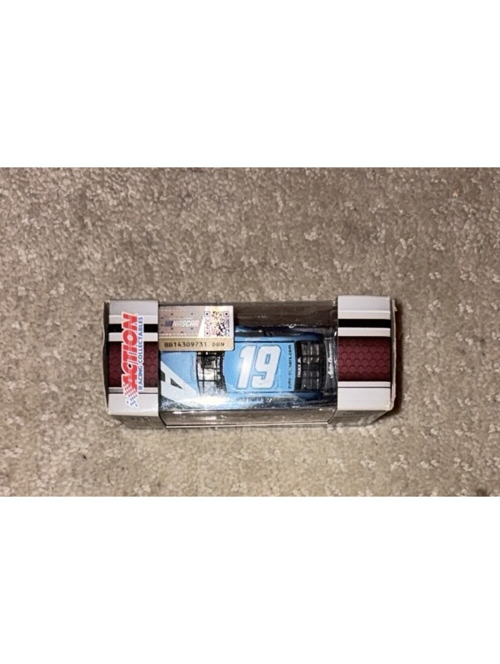 Action Racing Collectables NASCAR #19 Blue Diecast Stock Car 1:64 Unopened Box